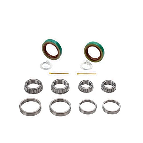 Lwlusup Pack of 2 Trailer Axle Bearings Kit L68149 L44649 Fits for 1-3/8'' to 1-1/16'' 3500 Lbs Trailer Axle 1.719'' Grease Seal 10-19#84 Spindle
