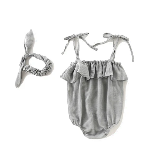 FullGood Newborn Baby Girl Clothes Infant Sling Romper Sleeveless Jumpsuit Floral Print Summer Dresses Outfit