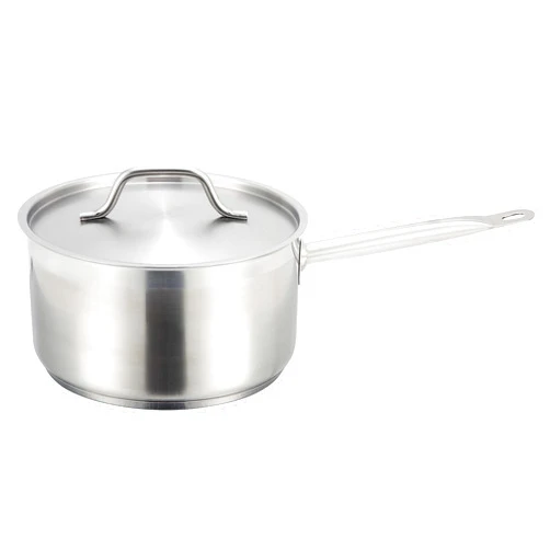 Winco Winware Stainless Steel 3 Quart Sauce Pan with Cover