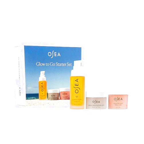Osea Glow To Go Starter Set - a limited-edition 3-piece body set