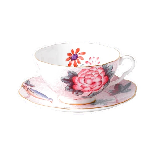 Wedgwood Cuckoo Teacup & Saucer Set