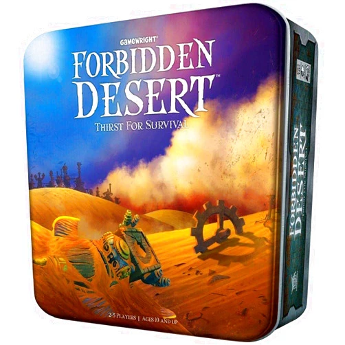 Gamewright Forbidden Desert – The Cooperative Strategy Survival Desert Board Game Multi-colored, 5