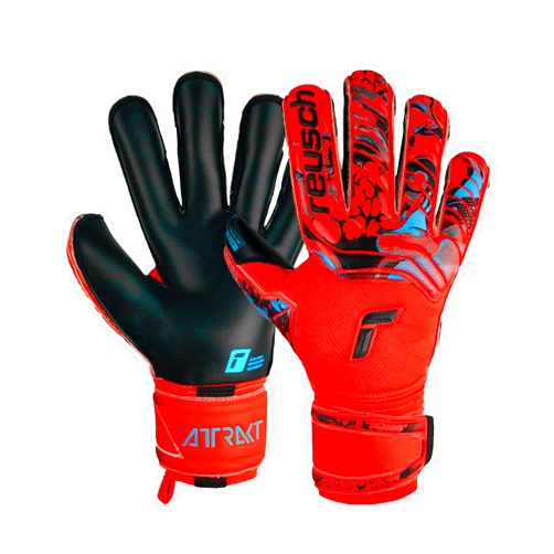 Reusch Attrakt Gold X Evolution Cut Finger Support Goalkeeper Gloves