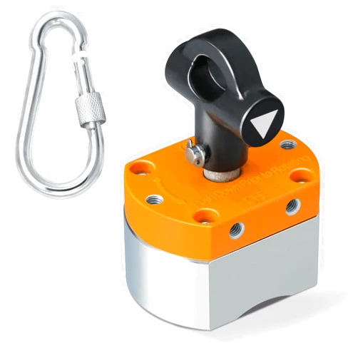 DTLHCNCT 180LB ON/Off Switch Magnet - Multipurpose Magnetic Welding Holder for Lifting, Weld Positioning, Metal Salvage & Screening - Reusable Industrial Magnet with Safety Lock