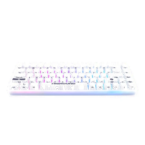Higround SNOWSTONE Basecamp 65% Hotswap RGB Mechanical Keyboard