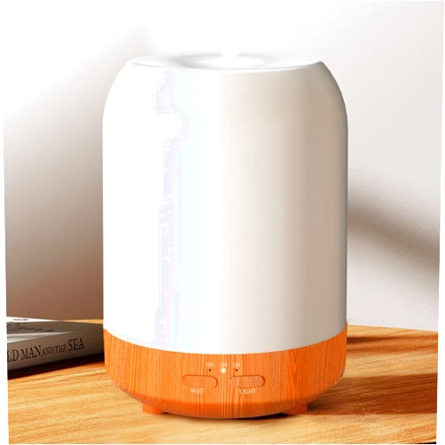 BDXXJ Essential Oil Diffuser for Bedroom, Quiet Humidifiers for Home, Ultrasonic 250ML Small Aromatherapy Diffuser, 7 LED Color Safety Auto-Off Timer, for Large Baby Bedroom, Hotel, Plant
