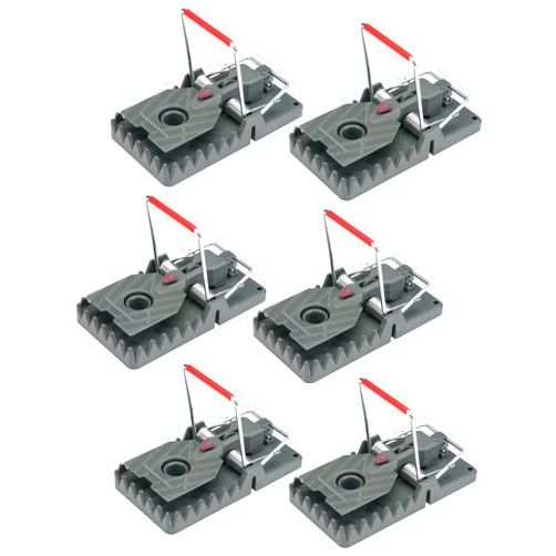 Victor M144B Instant Power-Kill Easy Set Reusable Rat Trap - 6 Traps
