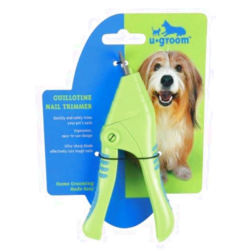 UGroom Plastic Ergonomic Guillotine Nail Clipper