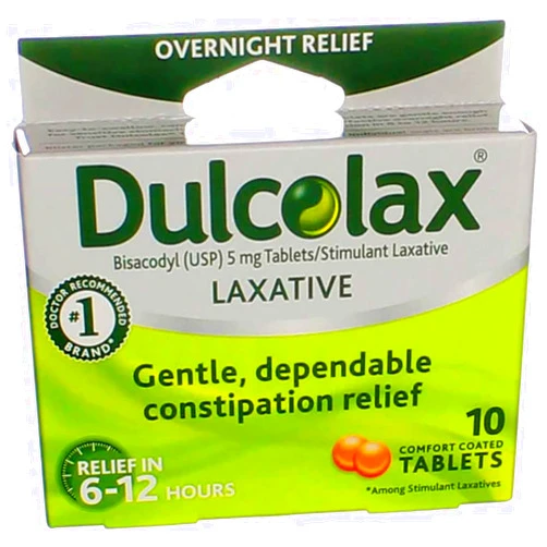 Dulcolax Laxative Tablets - 10 ct, Pack of 2