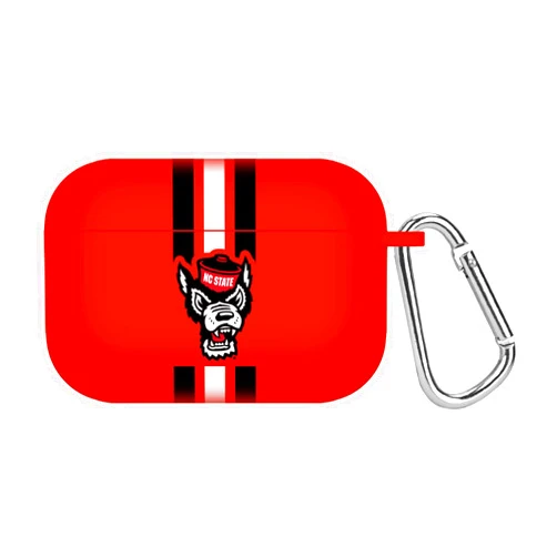 AFFINITY BANDS North Carolina State Wolfpack HD Case Cover Compatible with Apple AirPods Pro (Stripes)