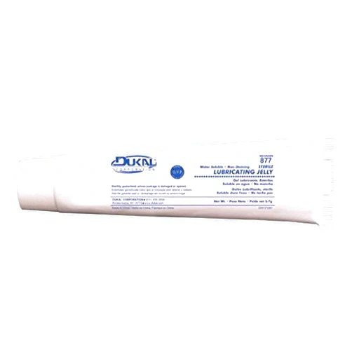 DUKAL Corporation 877 Sterile Jelly Lubricating Foil Pack, 3gm