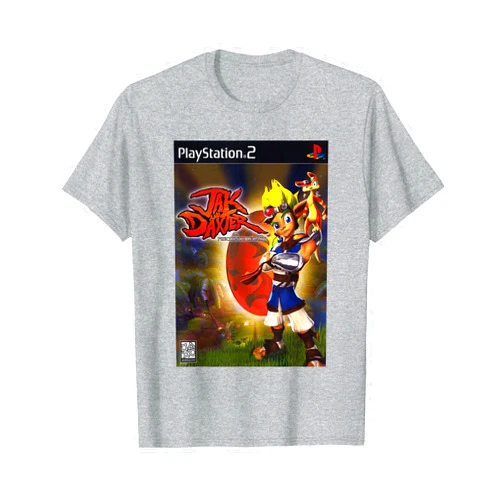 PlayStation 2 Jak and Daxter Cover Art Video Game T-Shirt