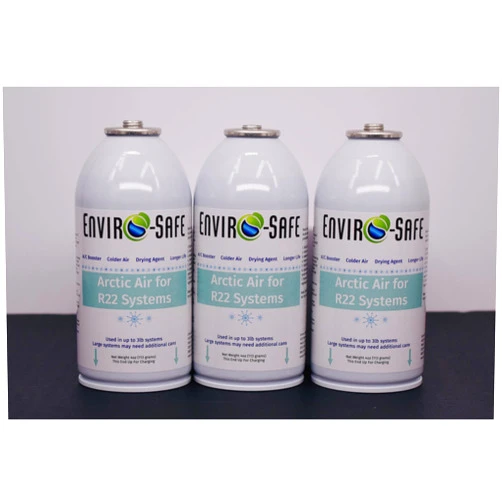 Generic Arctic Air for R22 systems, 3 Cans, Envirosafe