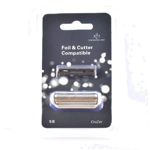 Swinonline Replacement Shaver Foil and Cutter Fits Braun Cruzer 5S P40 P50 P60 P70 P80 P90 M30 M60 M90 550 555 570 575 5604 5607 5609