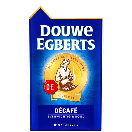 Douwe Egberts, Decaffeinated, Ground Coffee - Medium Roast, Decaf Coffee - Rich, Aromatic, and Smooth, Perfectly Balanced Flavor, 8.8 Ounce
