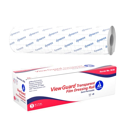 Dynarex View Guard Transparent Film Dressing Rolls | 10