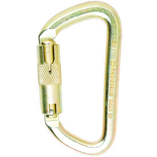 ISC Off-Set D Steel Carabiner
