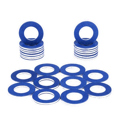 KOROP AUTO PARTS 90430-12031 (24Pcs) Aluminum Oil Drain Plug Gaskets Fits for Toyota Lexus Scion Crush Washer Seals Replaces# 9043012031