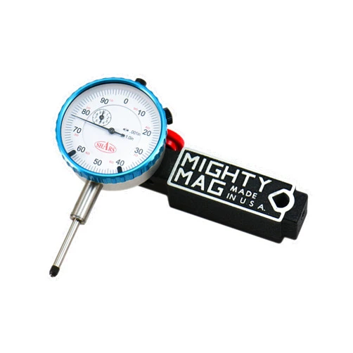 Shars Mighty Mag 400-1 Magnetic Indicator Base with Shars 1inches Dial Indicator 212-0150+303-3111S P]