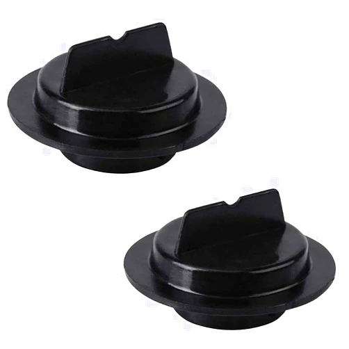 Atbsq 2 Pack Gas Can Stopper Cap Replacement Part or Spout Cap Compatible with Rubbermaid Essence,for Plastic Fuel Tank
