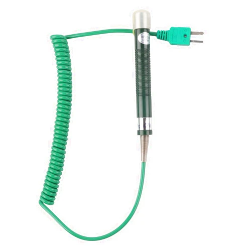 Qyebavge K Type Thermocouple Solid Temperature Probe -50C-400°C for DT-610B DT-612 DT-613 Thermometers