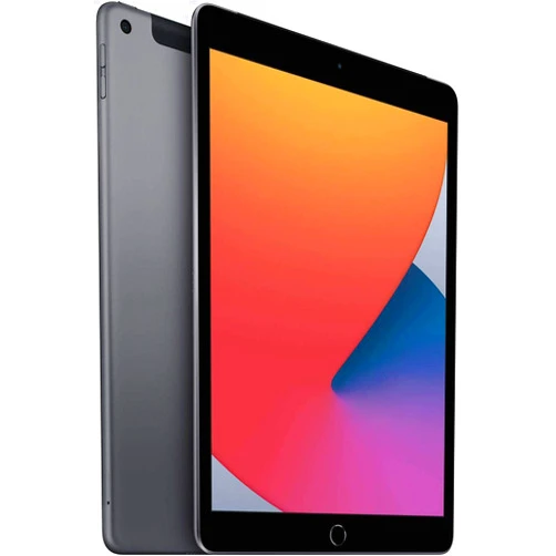 Apple 2020 Apple iPad 8th Generation (10.2-inch, Wi-Fi + Cellular, 32 GB) - Space Gray (Renewed)