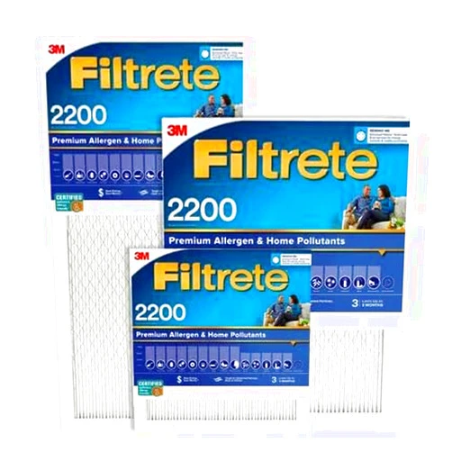 Filtrete Elite Allergen Healthy Living #2200, 20x20x1 (3 Pack)