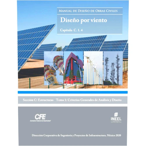 Spanish Edition by Dr. Alberto López López (Author), M.I. Celso Juaquín Muñoz Black (Author), M.I. David Porras Navarro González (Author), Dr. Luis Eduardo Pérez Rocha (Author), M.I. Marco Aurelio Fernández Torres (Author) & 3 more Manual de Diseño de Obras Civiles Cap. C. 1. 4 Diseño por Viento: Sección C: Estructuras Tema 1: Criterios Generales de Análisis y Diseño (Spanish Edition)