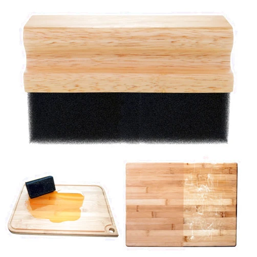 Anfu Mineral Oil Applicator, Cutting Boards Butcher Block Oil Wax Applicator, Wood Applicator for Applying Oil or Wax to Furniture & Countertops & Wood Surfaces