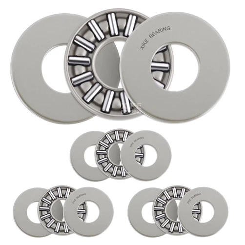 XIKE POWER UNLIMITED TRANSPORT XIKE 4 Set AXK1024+2AS Bearings 10x24x2+2mm, Needle Roller Thrust Bearings Component and Washers Up and Down.
