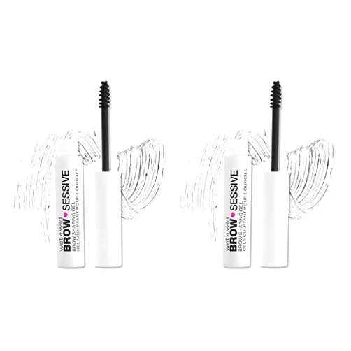 wet n wild Brow-Sessive Eyebrow Shaping Makeup Gel Clear (Pack of 2)