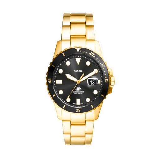 Fossil Men's Blue Quartz Stainless Steel Three-Hand Watch