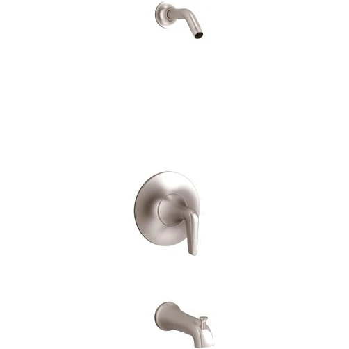 Kohler K-TLS22027-4-BN Tempered Shower Trim Set, Vibrant Brushed Nickel