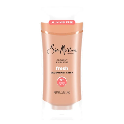 SheaMoisture Shea Moisture Deodorant Stick 72h Odor Control Coconut & Hibiscus Fresh Aluminum Free 2.6 oz