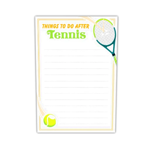 Seymour Butz Funny Memo Notepads - Funny Tennis Gifts - Cute Note Pads