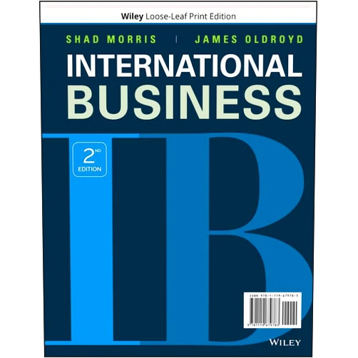Shad Morris,James Oldroyd International Business