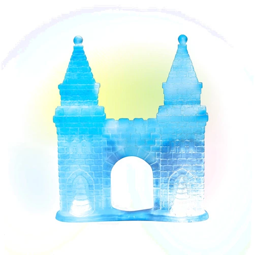 Department 56 Village Cross Product Accessories Ice Castle Gate Lit Figurine, 6.96 Inch, Multicolor