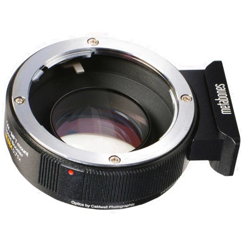 Metabones Olympus OM Micro 4/3 Speed Booster Ultra '0.71x Converter Black/Chrome