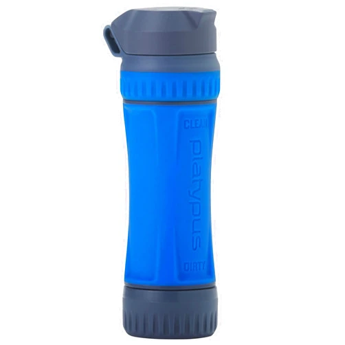 Platypus Quickdraw Ultralight Backpacking Water Filter, Blue