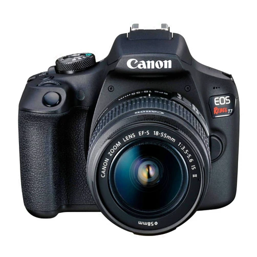 Canon EOS Rebel T7 DSLR Camera with 18-55mm Lens | Built-in Wi-Fi | 24.1 MP CMOS Sensor | DIGIC 4+ Image Processor and Full HD Videos