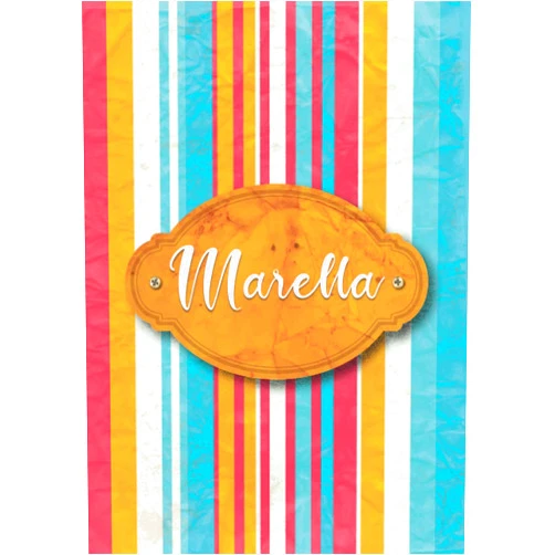 Manzi Ti Gea Publishing Marella: Taccuino A5 | Nome personalizzato Marella | Regalo di compleanno per moglie, mamma, sorella, figlia ... | Design: carta colorata | 120 pagine ... formato A5 (14.8 x 21 cm) (Italian Edition)