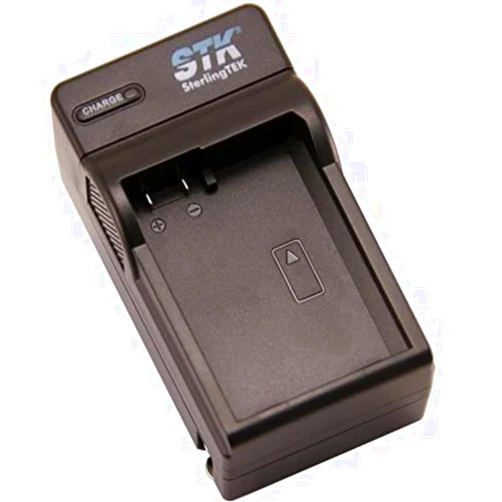 STK's Sony NP-FM50 Battery Charger - for Sony NP-FM55H, BC-TRM, QM71D, QM91D Batteries and Sony HDR-HC1, DCR-TRV280, DCR-TRV350, CCD-TRV138, DCR-TRV250, DCR-TRV19, DCR-TRV22, DCR-TRV27, DCR-TRV33, DCR-TRV460, DCR-TRV140, DCR-TRV17, GV-D1000, CCD-TRV608, DCR-TRV260, DCR-TRV330, DCR-TRV340, DCR-TRV38, DCR-TRV480 + more see product discription.