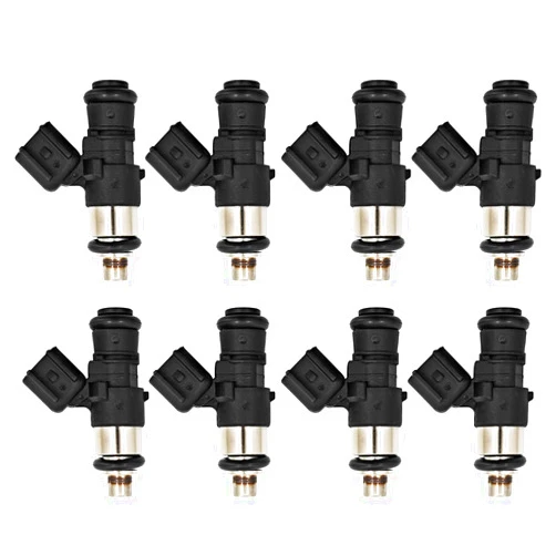 Looklardy 8PCS 1250cc 120LB High Impedance Fuel Injectors Compatible with LSA LS3 LS7 GM V8 Engines For GM Ford For Hyundai Genesis V6 2009-2012