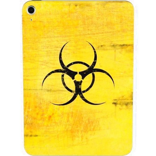 Skinit Decal Tablet Skin Compatible with iPad 11th Gen (2025) - Biohazard Large Design