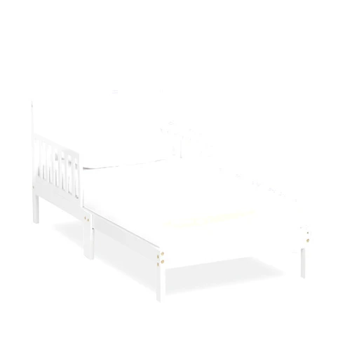 Dream On Me 648-WHT Brookside Toddler Bed, 53lx29bx28h inches, White