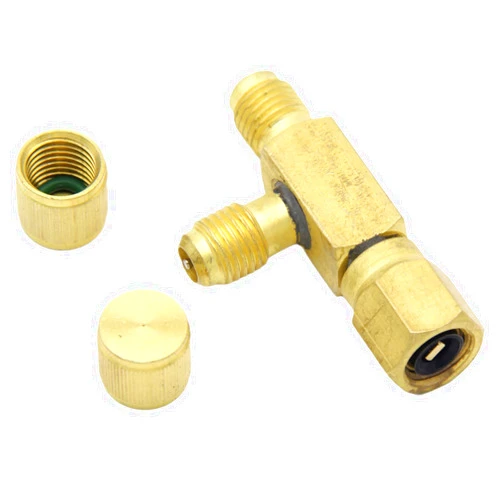 WTPLY Quick Coupler Tee Adapter HAVC Tee Adapter 1/4