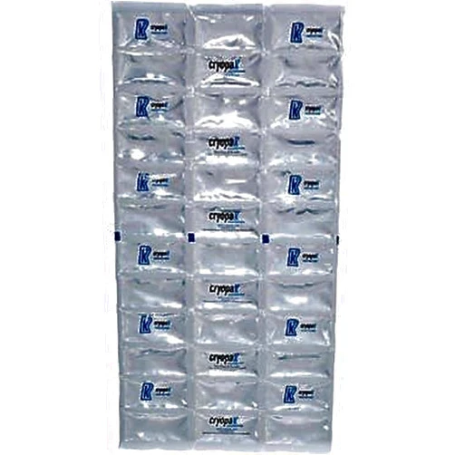 Cryopak Flexible Ice Mats, Set of 2 - 1 small (12 pouches) and 1 larger mat (24 pouches)
