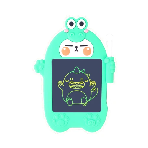 Sifonol Mini LCD Writing Tablet,Small Doodle Board Toys Gifts for 3+ Year Old Girls Boys,Cute Drawing Pad for Kids, Gifts for Toddler Educational Learning Travel Birthday(Crocodile)