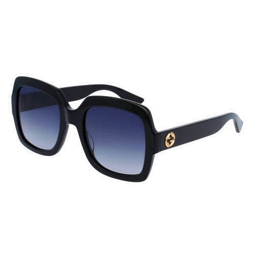 Gucci Grey Square Ladies Sunglasses GG0036SN 001 54
