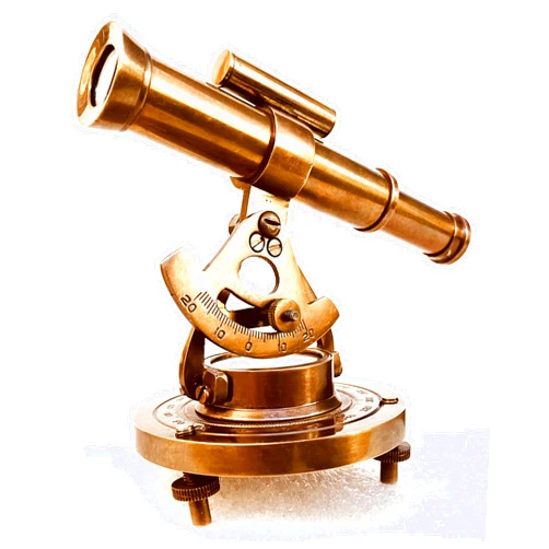 ALADEAN Brass Alidade Decorative Telescope 4